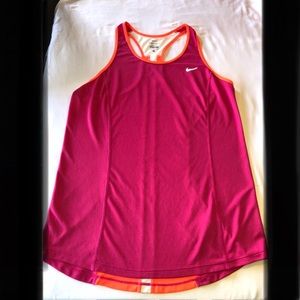 Nike dri fit running tank